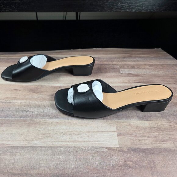 Lindsay Phillips Black Addison Sandals - Picture 8 of 15